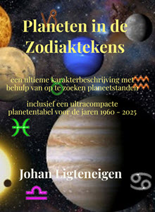 boek planeten in de tekens
